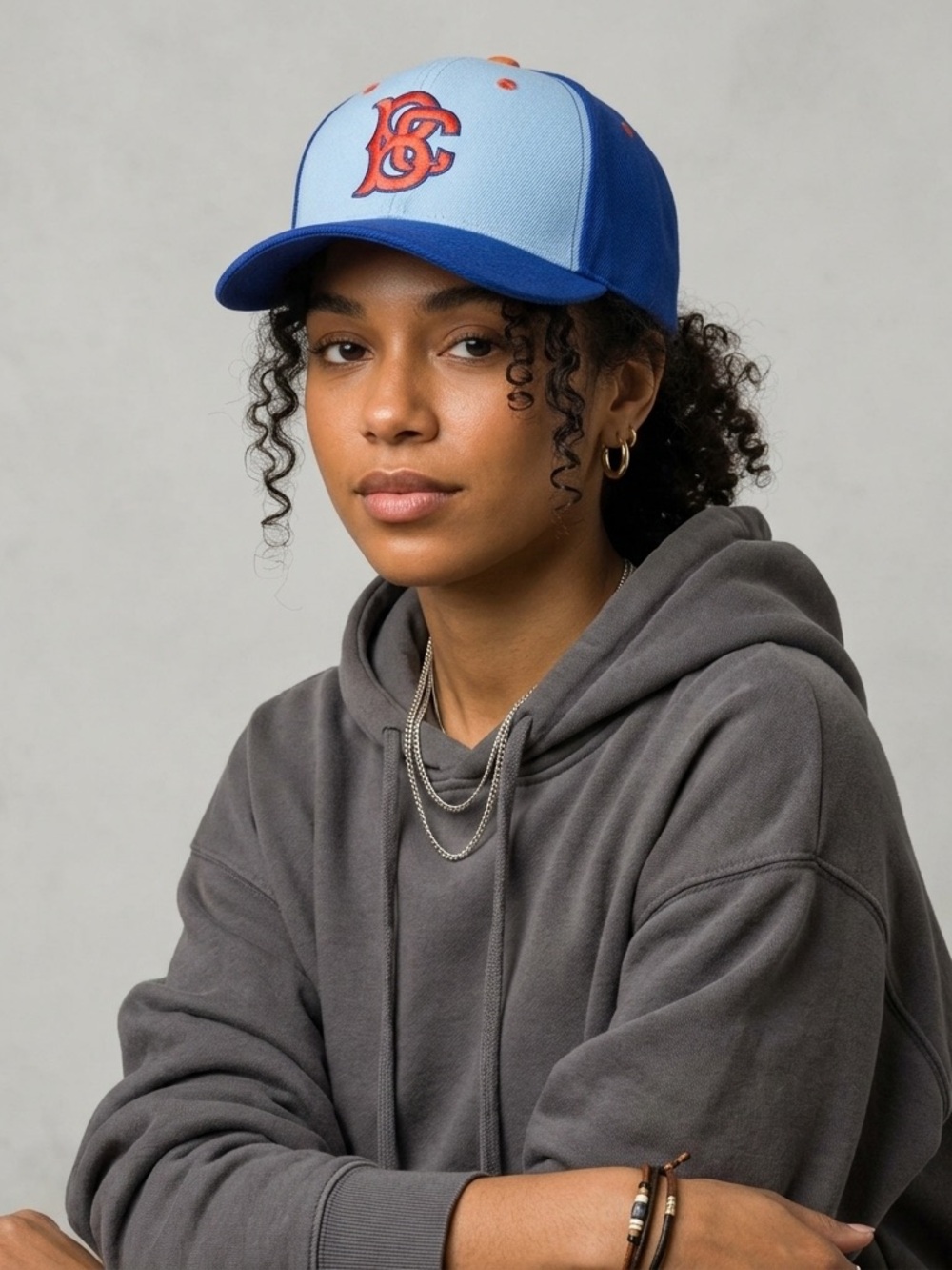 Blue and Orange Brooklyn Cyclones Baseball Cap NWOT